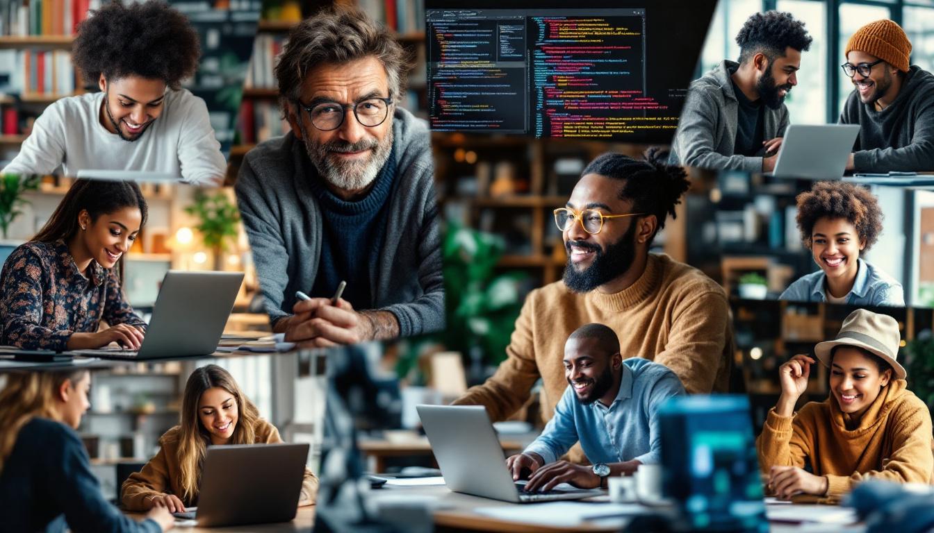 비전공자 출신의 성공적인 화이트해커와 전문가들의 모습