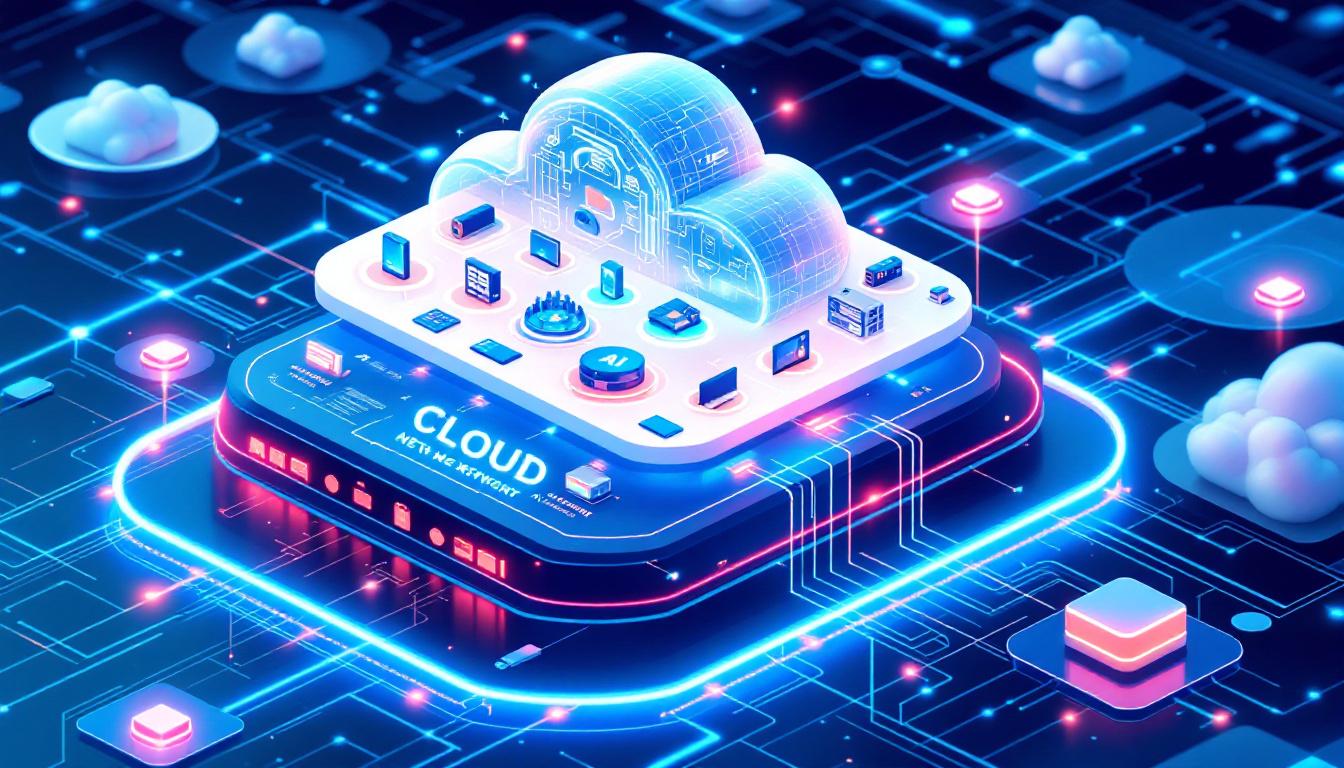 AI 네트워크 관리의 핵심 기술 구성도