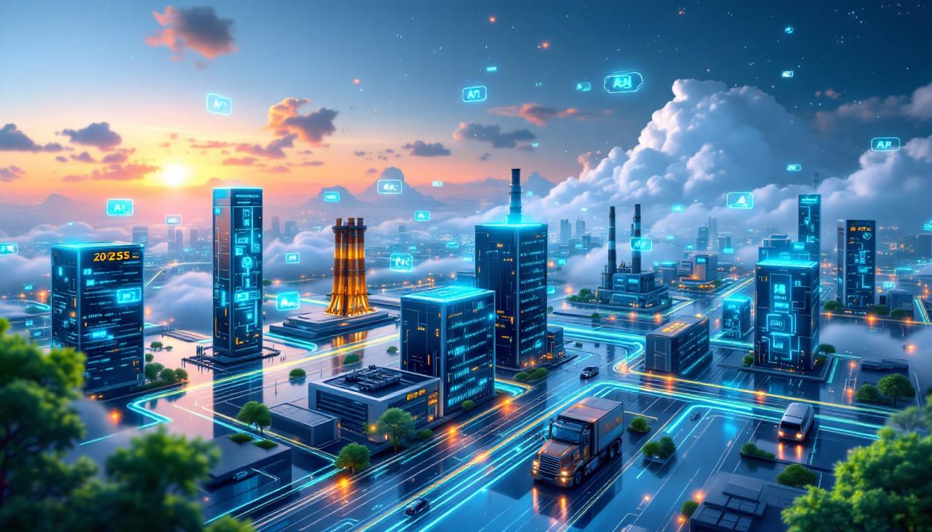 2025년 AI ML 파이프라인, 엣지 컴퓨팅, 하이브리드 멀티 클라우드, 서버리스 아키텍처, 친환경 클라우드 스토리지 등 미래 클라우드 트렌드 이미지