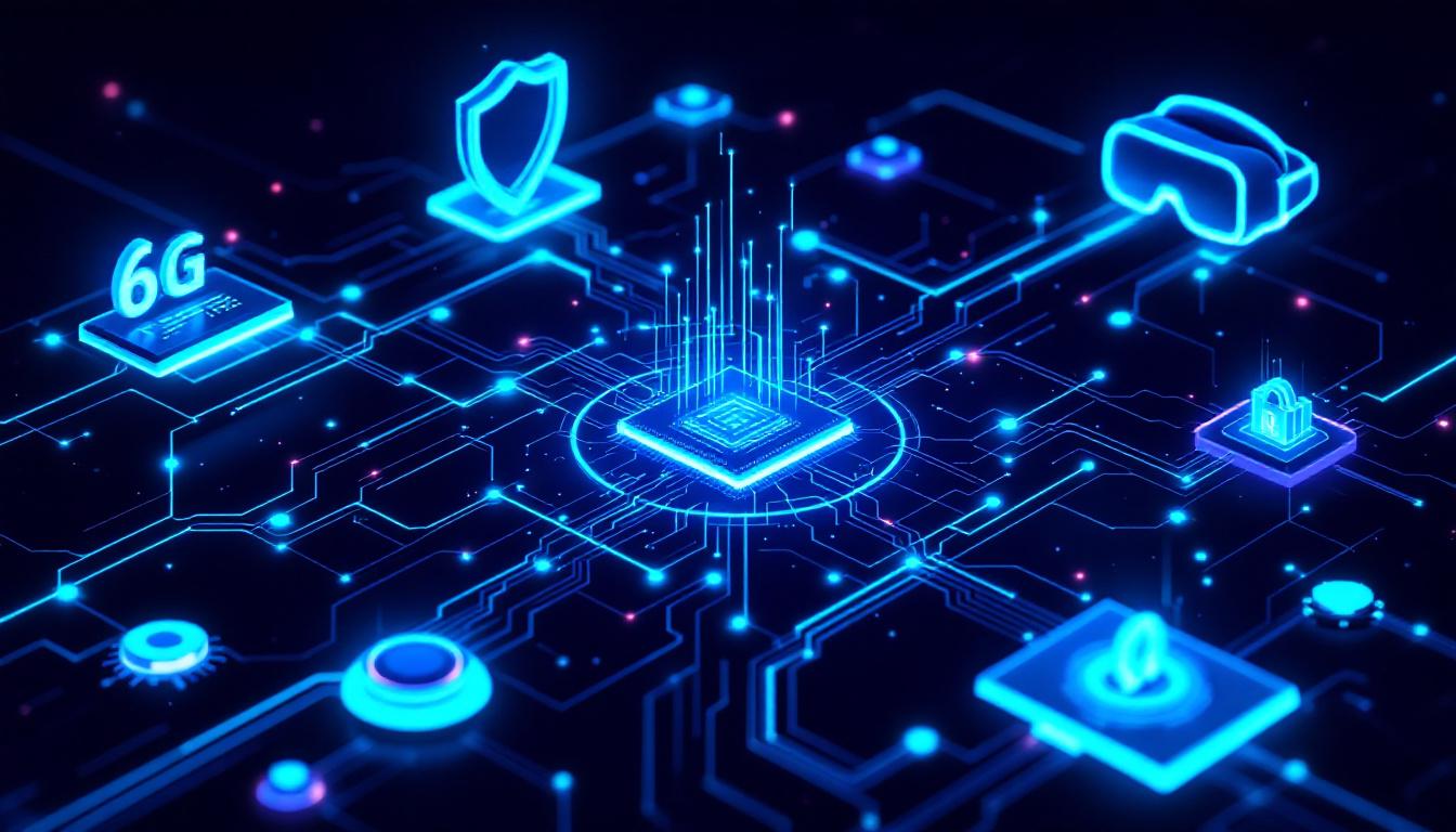 2025년 미래 AI 기반 네트워크 기술 트렌드 시각화